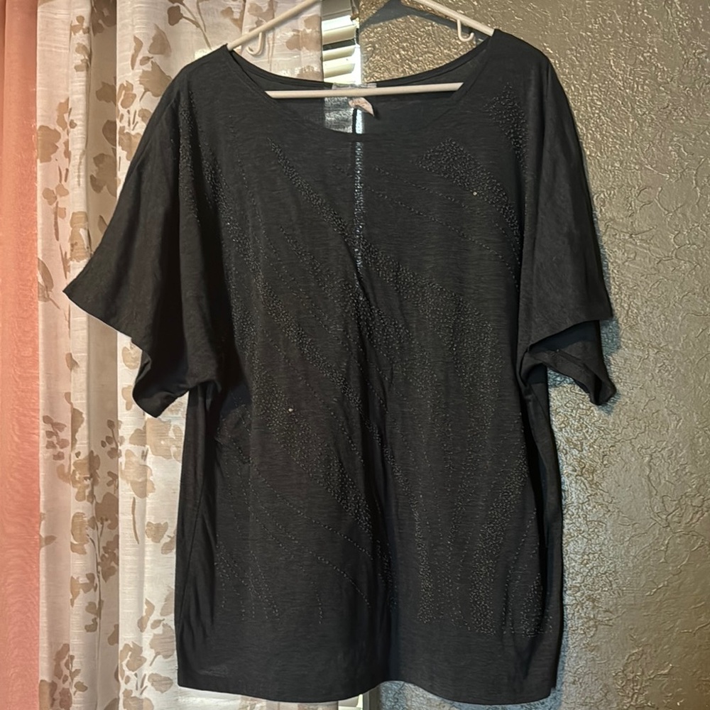 Elegant Black Women's Top